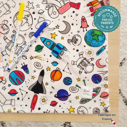 Set à colorier lavable “Cosmic” Llooni