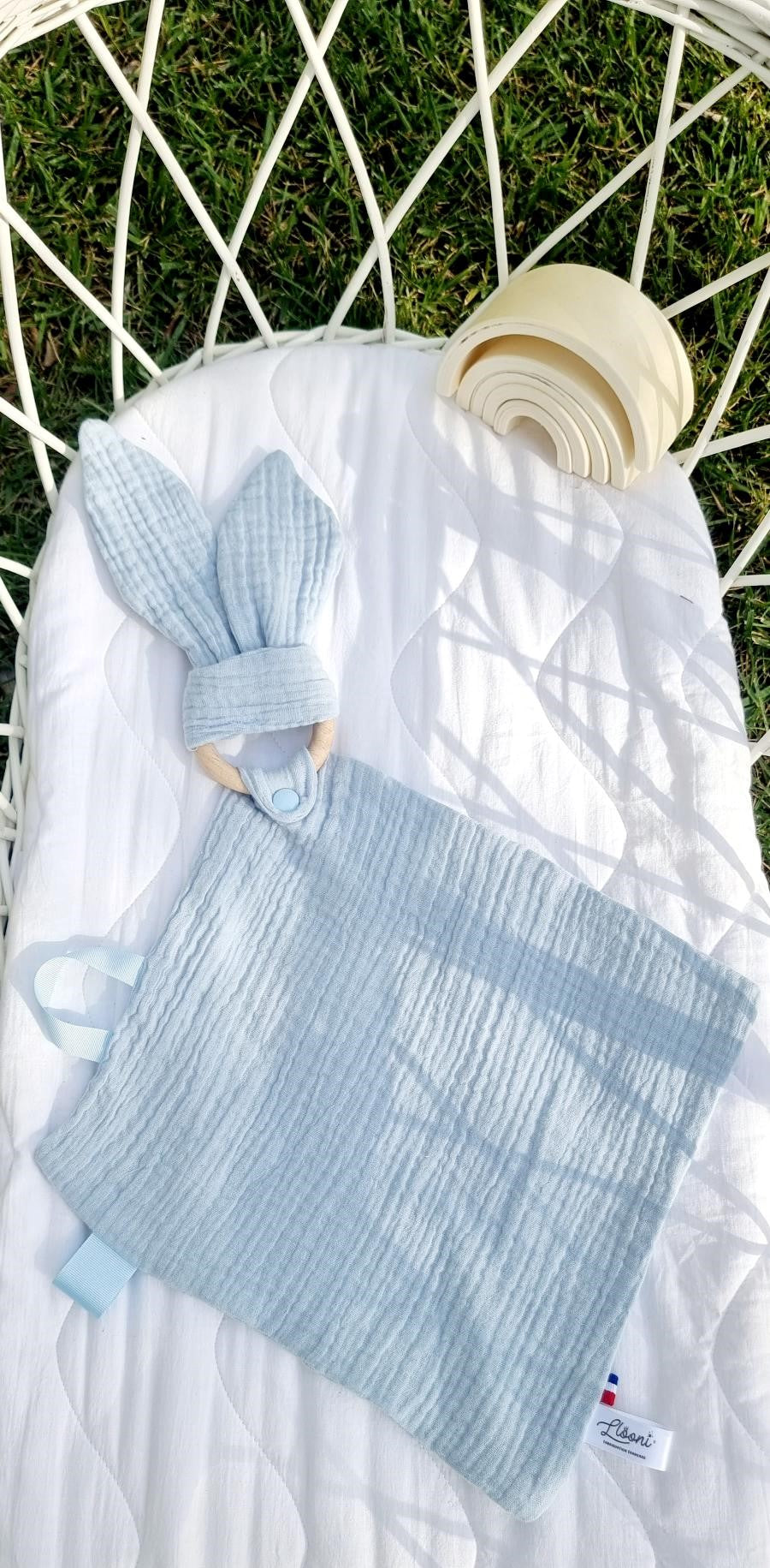 Doudou en Lange Bleu Llooni