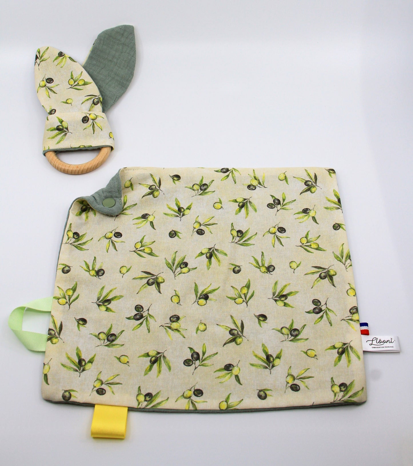 Doudou d’éveil — Petites Olives Beige Llooni