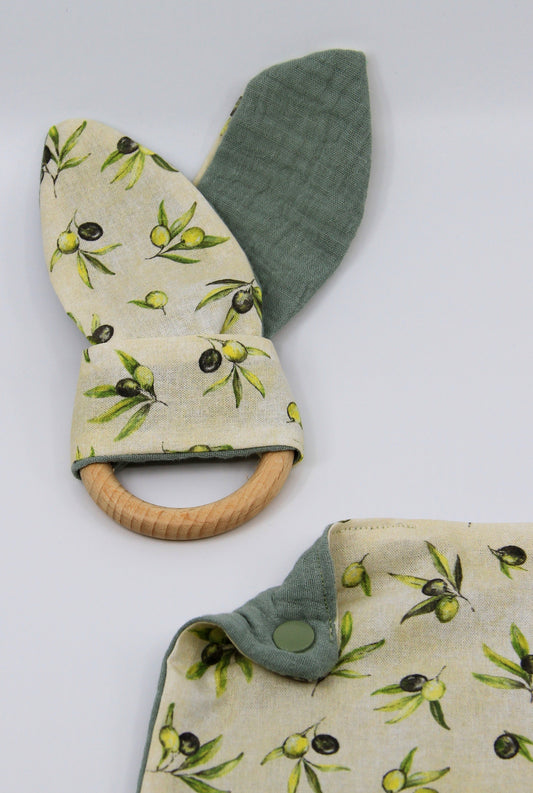 Doudou d’éveil — Petites Olives Beige Llooni