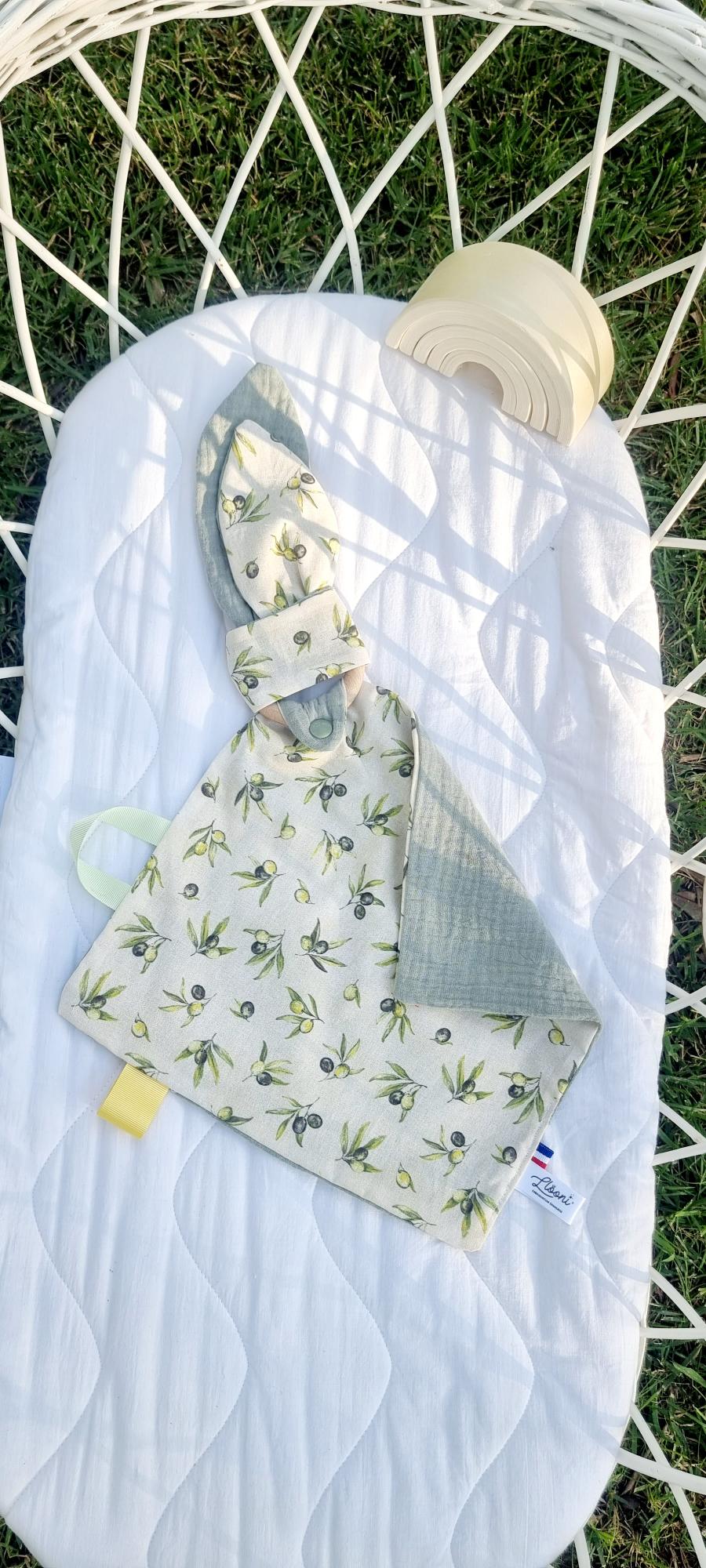 Doudou d’éveil — Petites Olives Beige Llooni