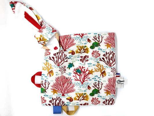 Doudou d'éveil - Corail Llooni