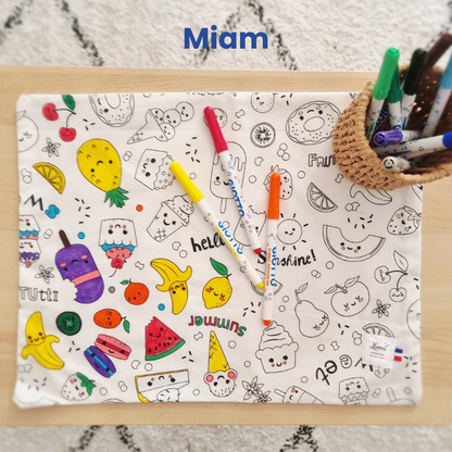 Set à colorier lavable | Jungle Llooni