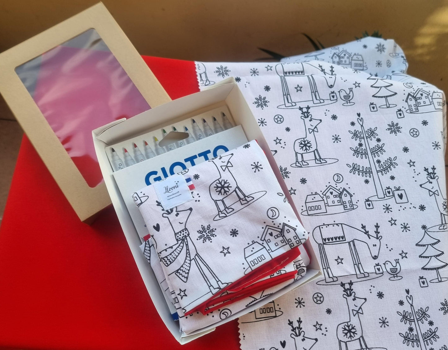 Nappe à Colorier Lavable et Réutilisable pour Enfants - Coloriage Écologique et Amusant Llooni