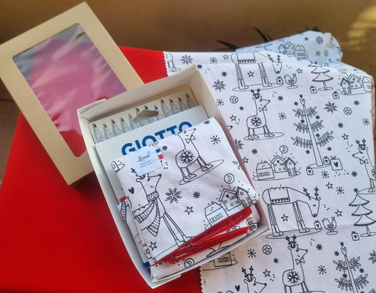 Nappe à Colorier Lavable et Réutilisable pour Enfants - Coloriage Écologique et Amusant Llooni