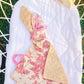 Doudou d’éveil - Toile de Jouy Lin & Bordeaux Llooni
