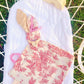 Doudou d’éveil - Toile de Jouy Lin & Bordeaux Llooni