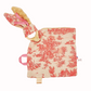 Doudou d’éveil - Toile de Jouy Lin & Bordeaux Llooni