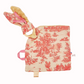 doudou bebe toile jouy rouge recto