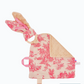 Doudou d’éveil - Toile de Jouy Lin & Bordeaux Llooni