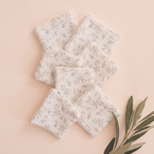 Lingettes Bébé - Hirondelles - Pack de 6