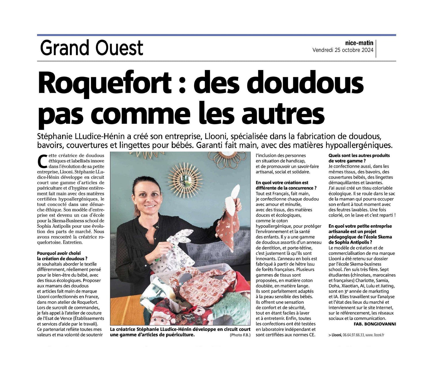 article-presse-nice-matin-octobre 2024