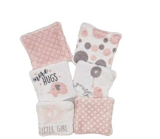 Lingettes bébé lavables - Baby girl - bébé fille