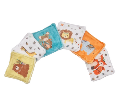 Débarbouillettes Bébé — Animaux Llooni