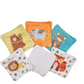 Reusable cleaning baby wipes - Indian animals