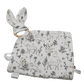 doudou blanc imprime biche lapin Snowy 