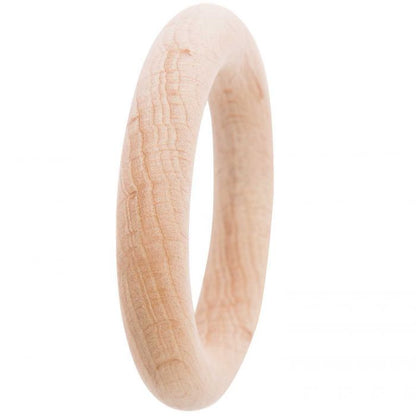 Anneau en bois naturel - Hochet de dentition Llooni