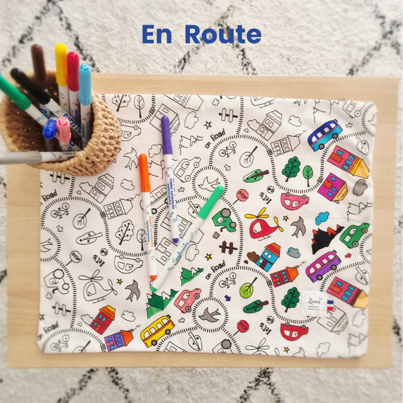 Set à colorier lavable | Jungle Llooni